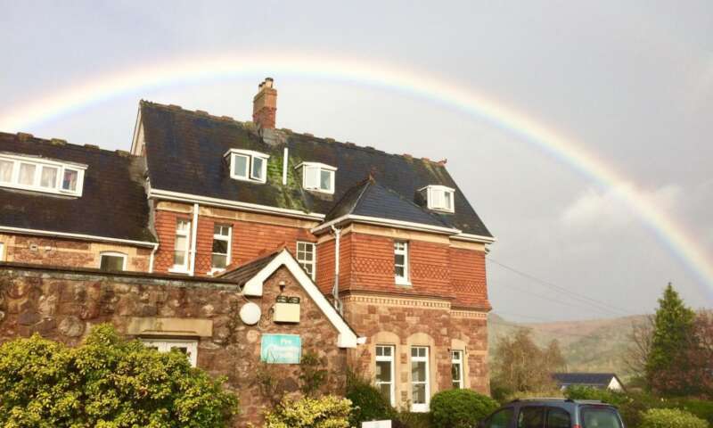 Pot of gold at the the end of a rainbow????